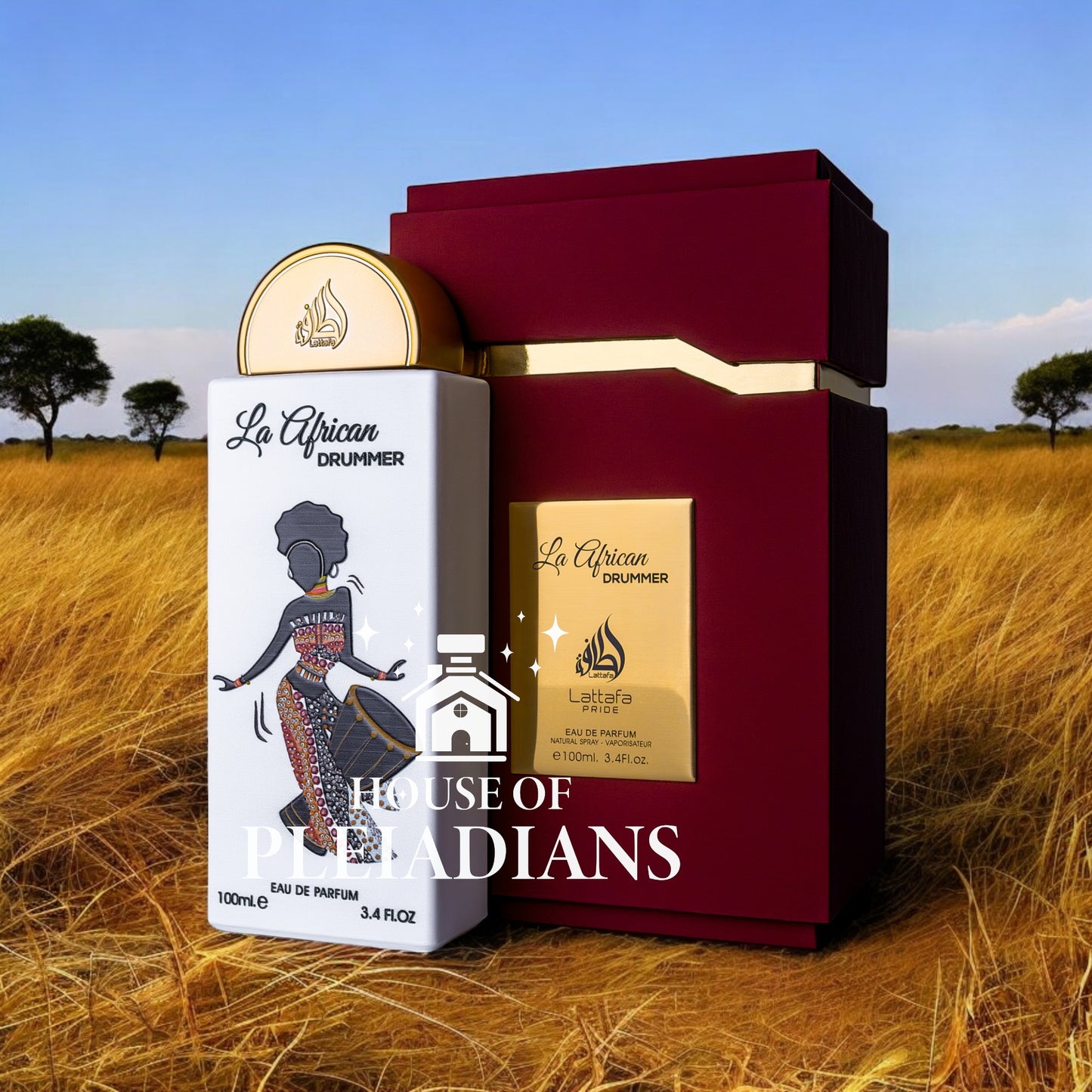 African_Drummer-Houseofpleiadians-Lattafa-Perfumes