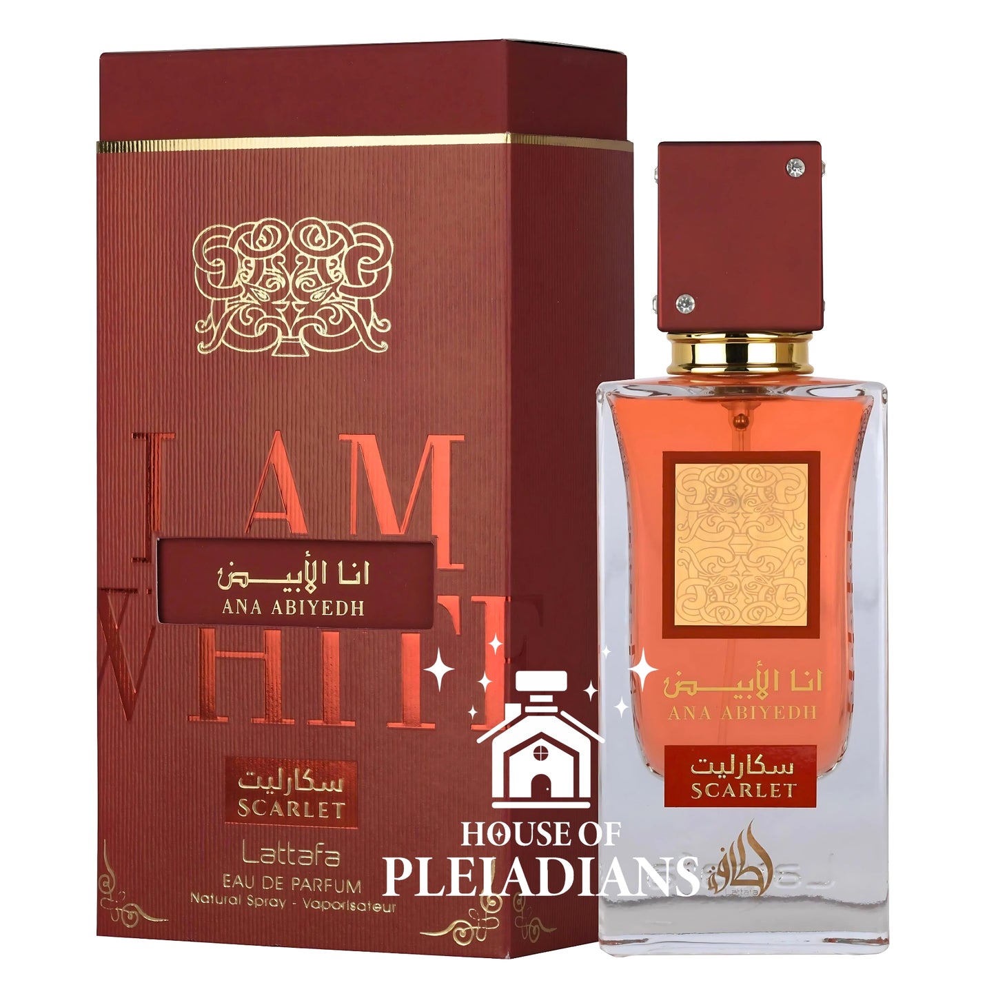 Ana Abiyedh Scarlet 60ml EDP perfume By Lattafa