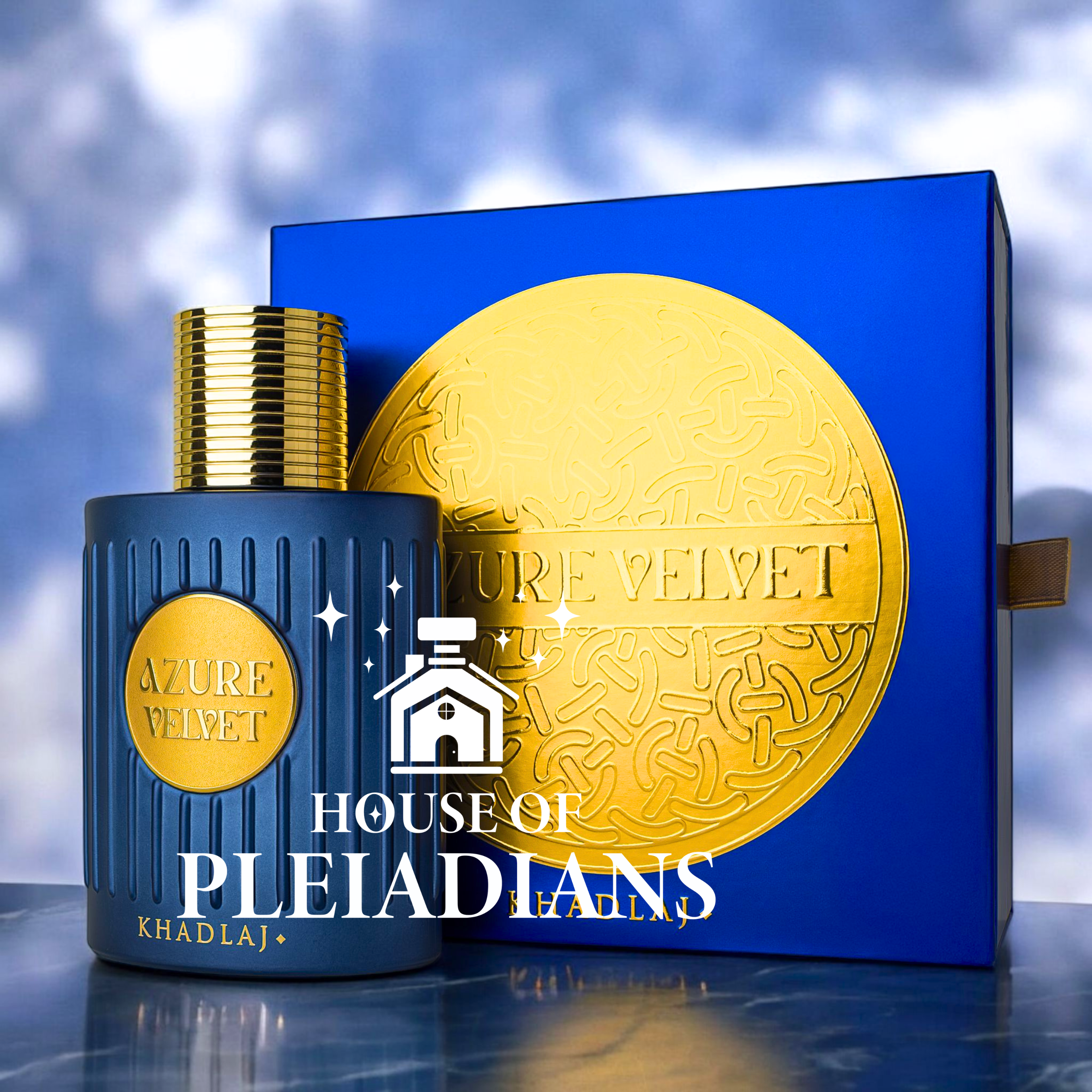 Khadlaj Azure Velvet UK Premium Middle Eastern Perfume House Of