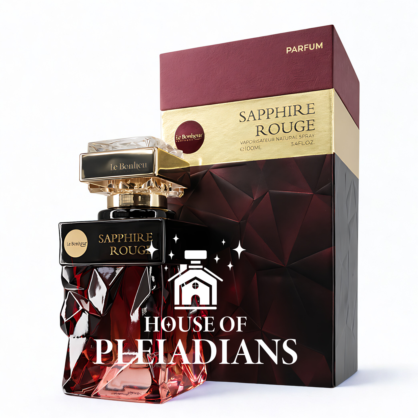 Sapphire Rouge 100ml Edp by Le Bonheur