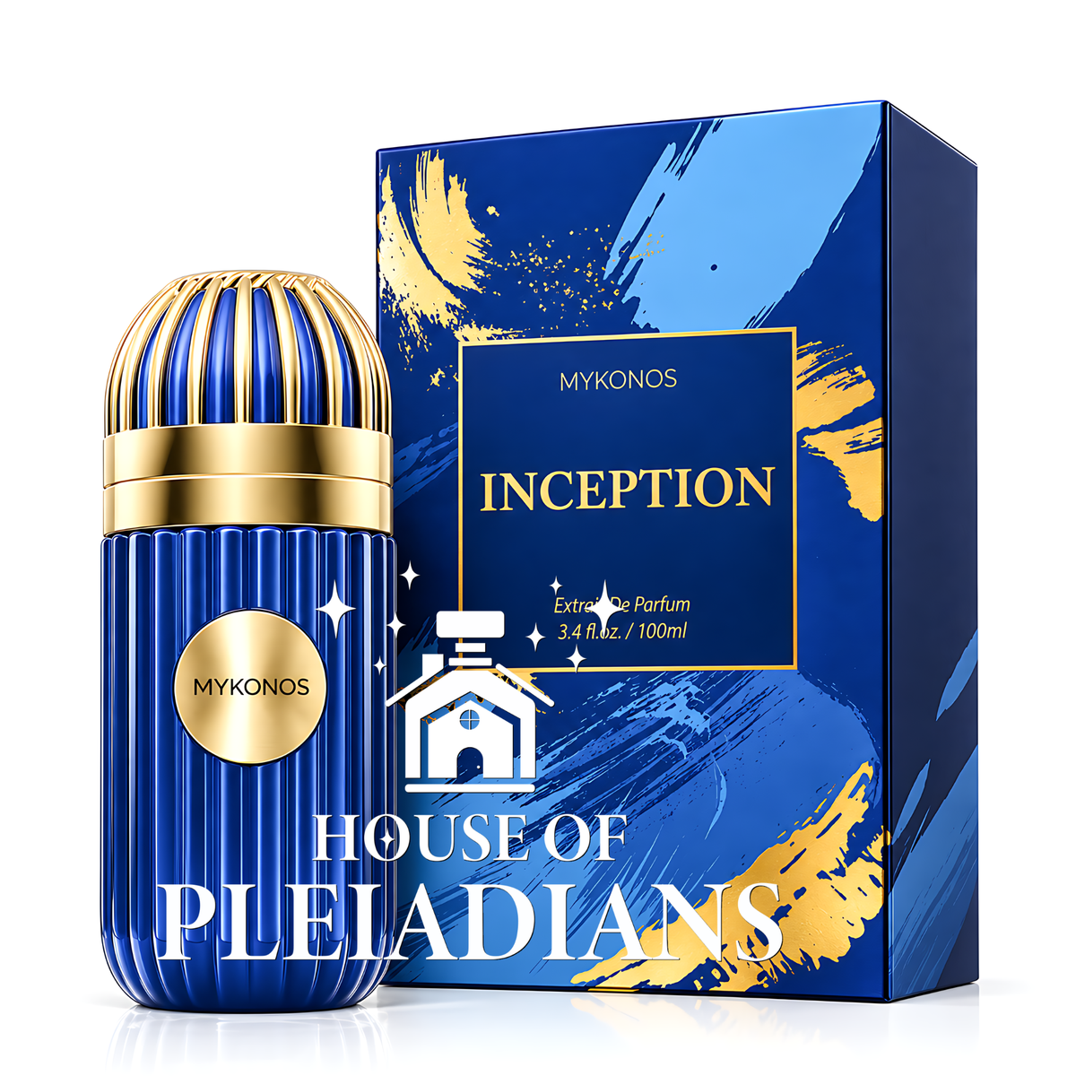 Inception bergamot black tea cedarwood fragrance 100ml UK