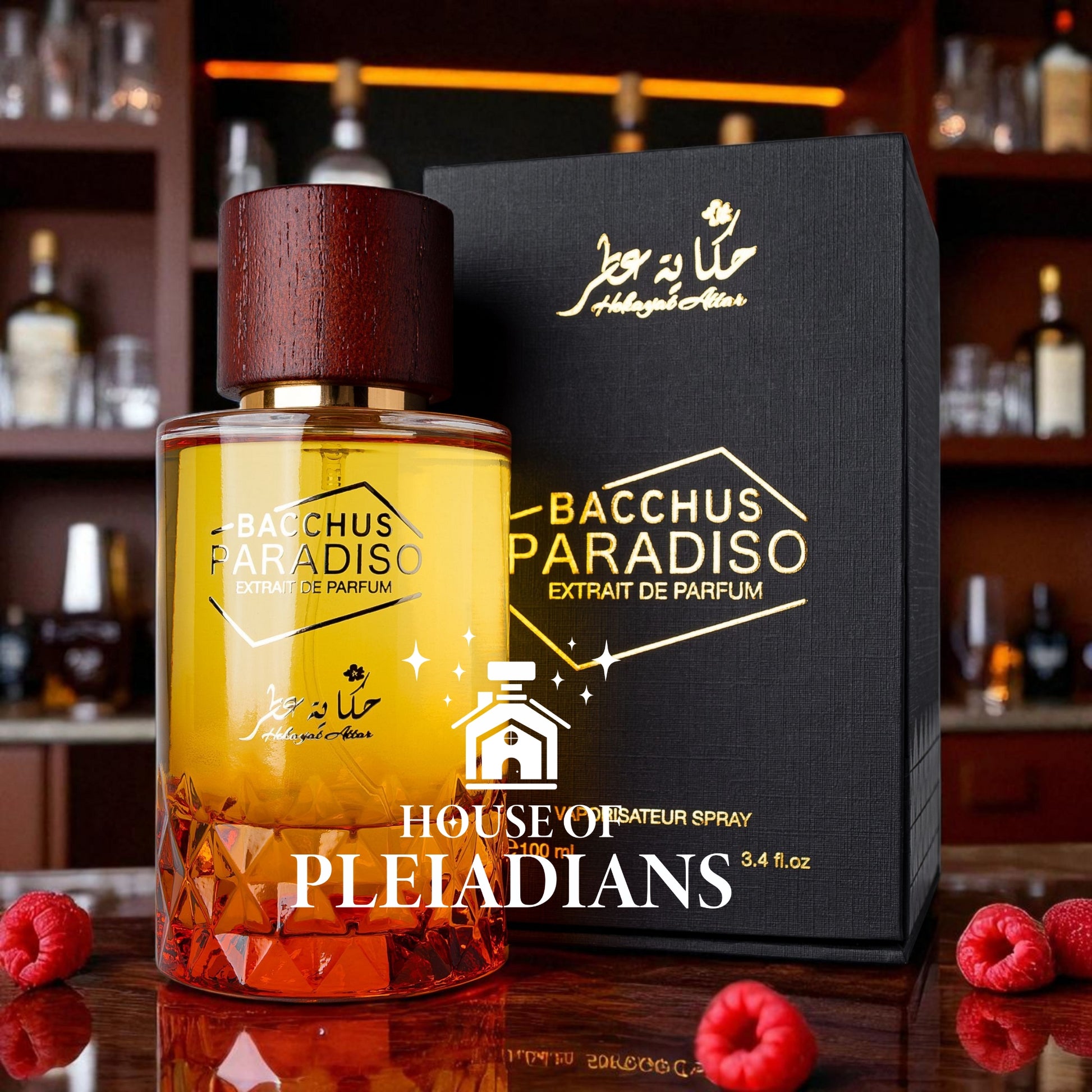 Hekayat Attar Bacchus Paradiso UK Premium Middle Eastern Perfume