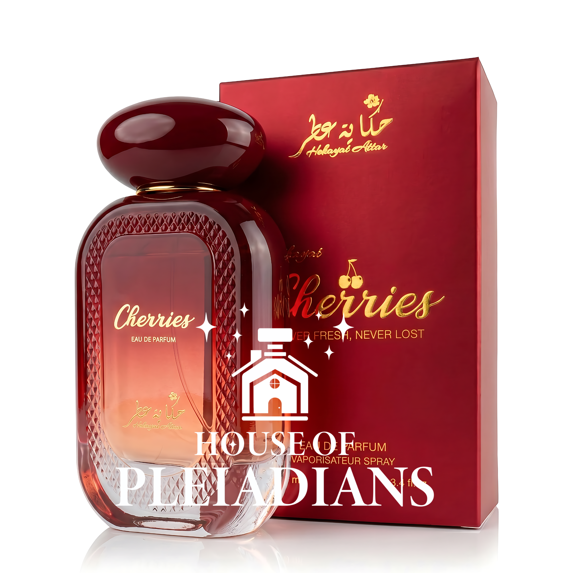 Cherries by Hekayat Attar sweet cherry gourmand perfume for women UK