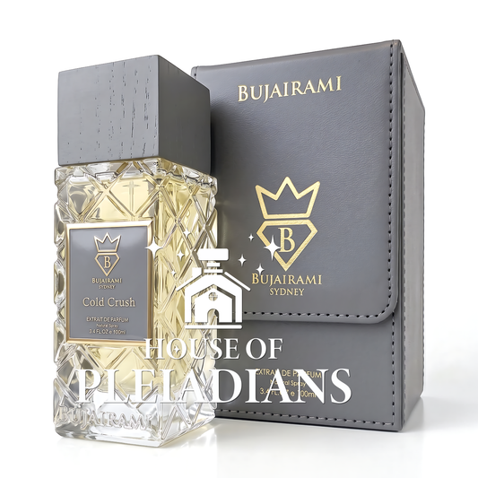Cold Crush perfume bottle and luxury grey packaging UK