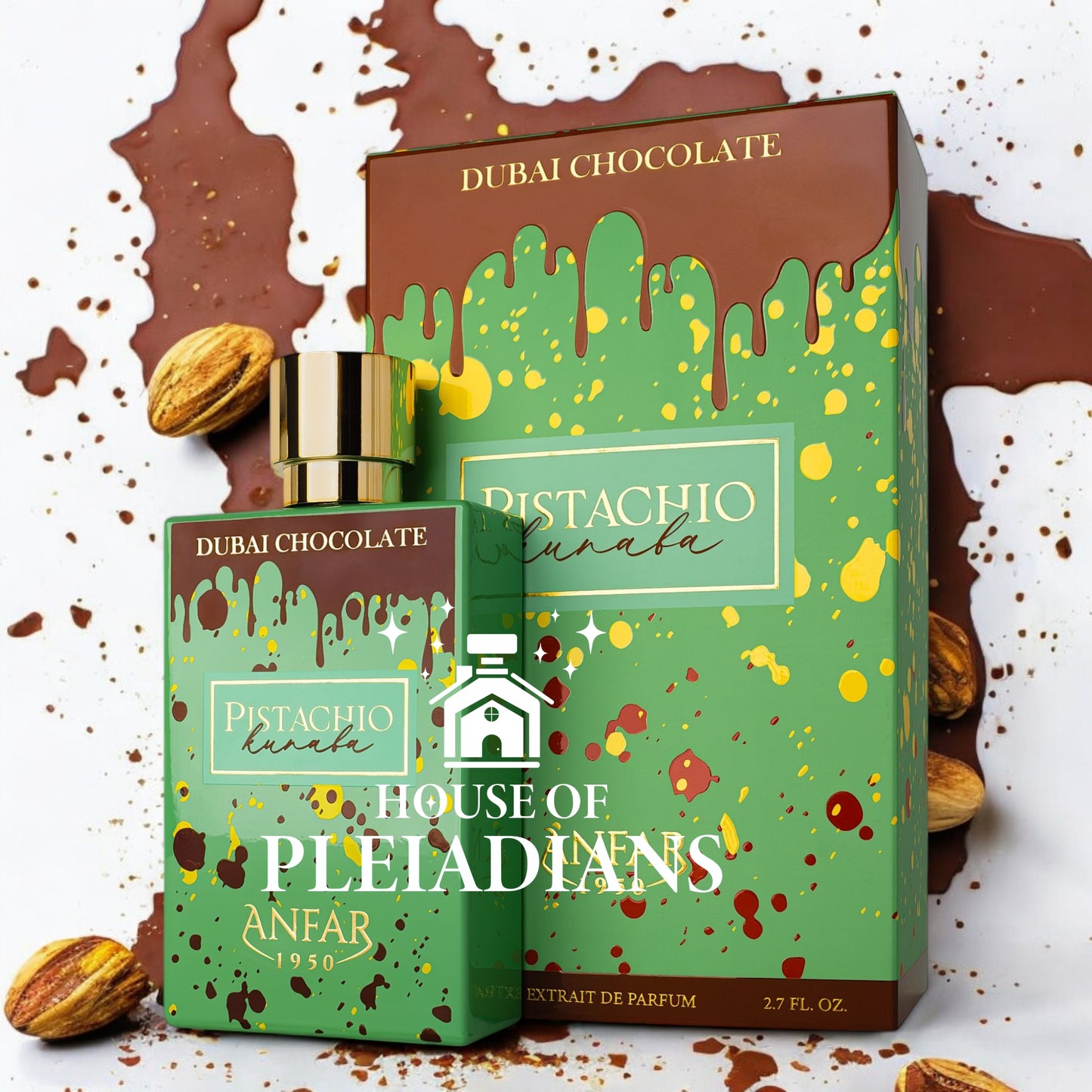 Dubai-chocolate-pistachio-kunafa-Anfar-house-of-pleiadians-london-uk-middle-eastern-perfumes