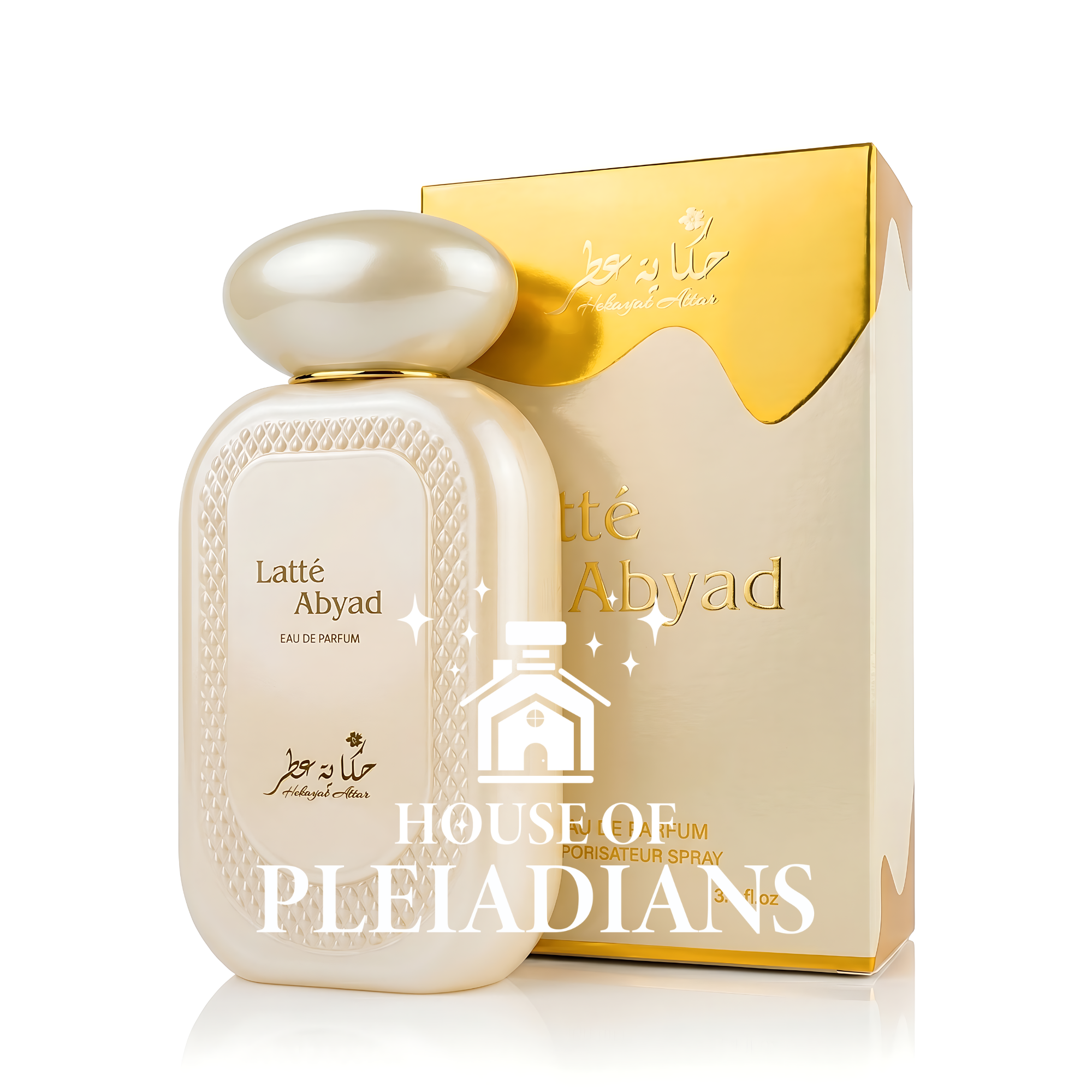 Latté Abyad by Hekayat Attar creamy vanilla latte gourmand perfume UK