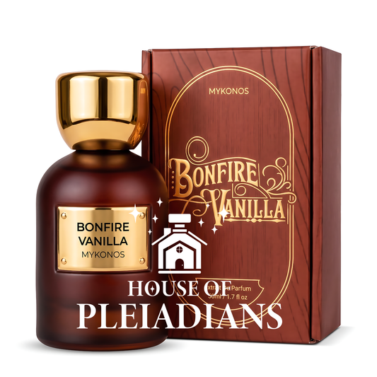 Bonfire Vanilla smoky vanilla caramel spice fragrance 50ml UK