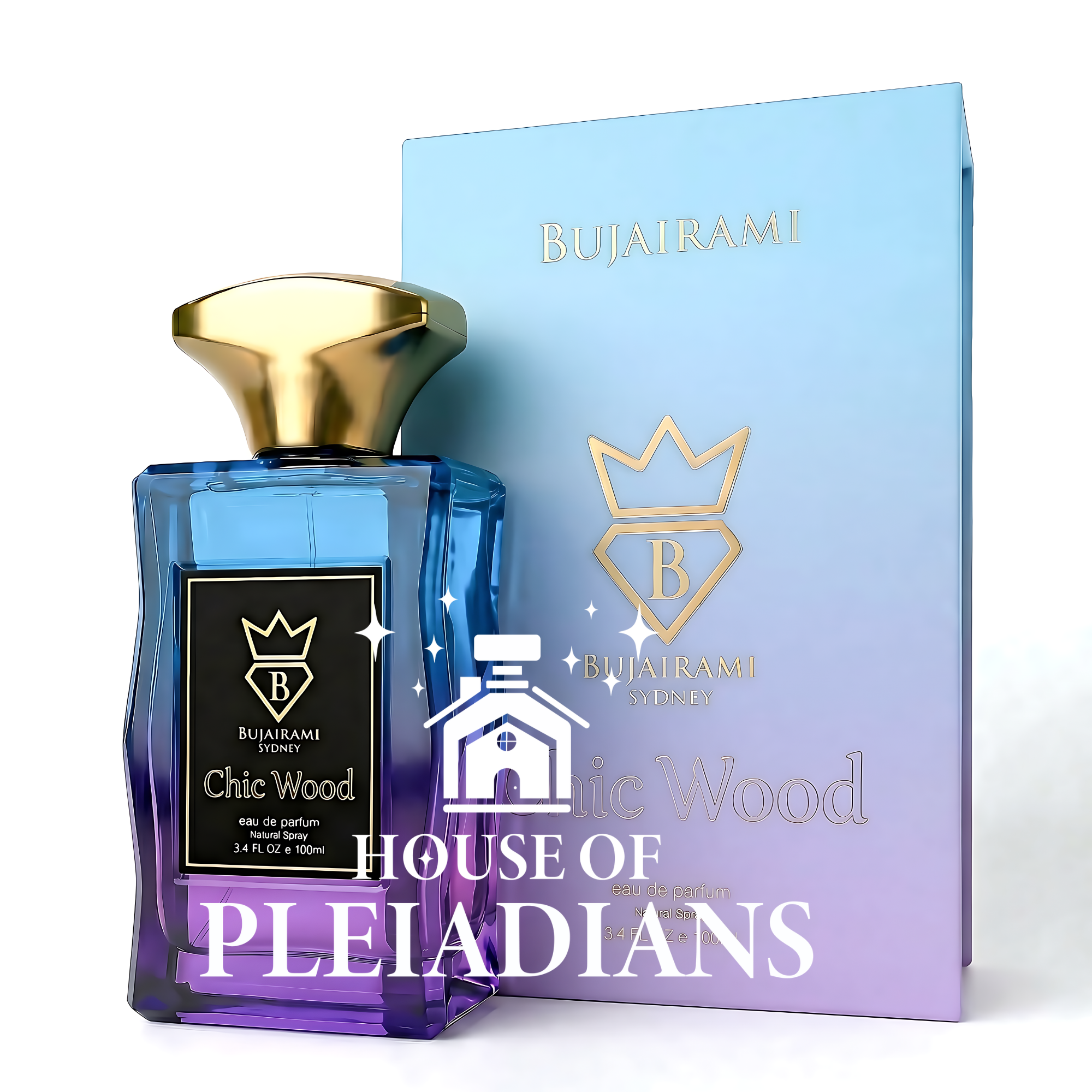 Chic Wood by Bujairami woody musk eau de parfum perfume UK