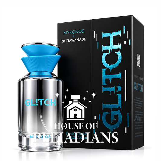 Glitch bergamot pineapple vanilla woody fragrance 100ml UK