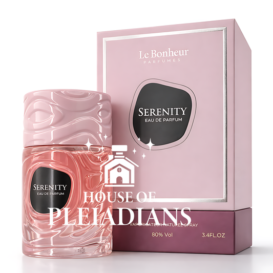 Serenity eau de parfum by Le Bonheur Perfumes – House of Pleiadians – 3.4 fl oz natural spray